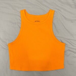 Wild Fable Vibrant Orange Crop Top
